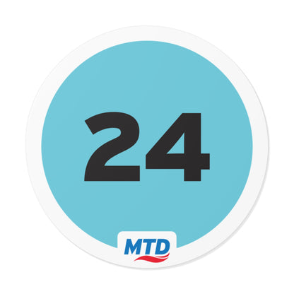 Route Bubble Sticker