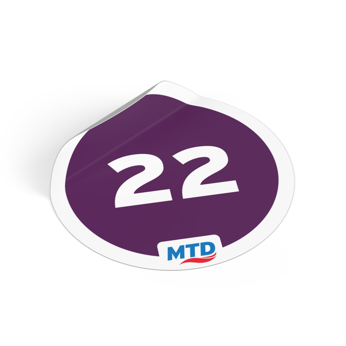 Route Bubble Sticker