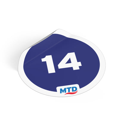 Route Bubble Sticker
