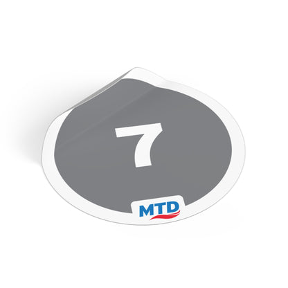 Route Bubble Sticker