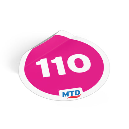 Route Bubble Sticker