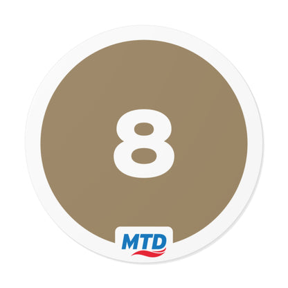 Route Bubble Sticker