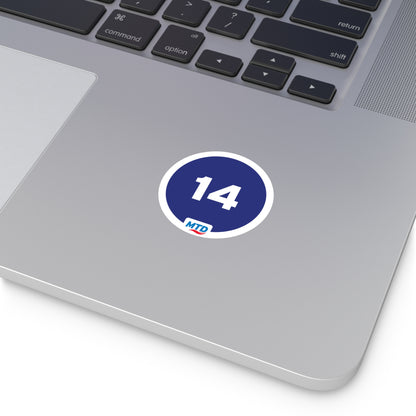 Route Bubble Sticker