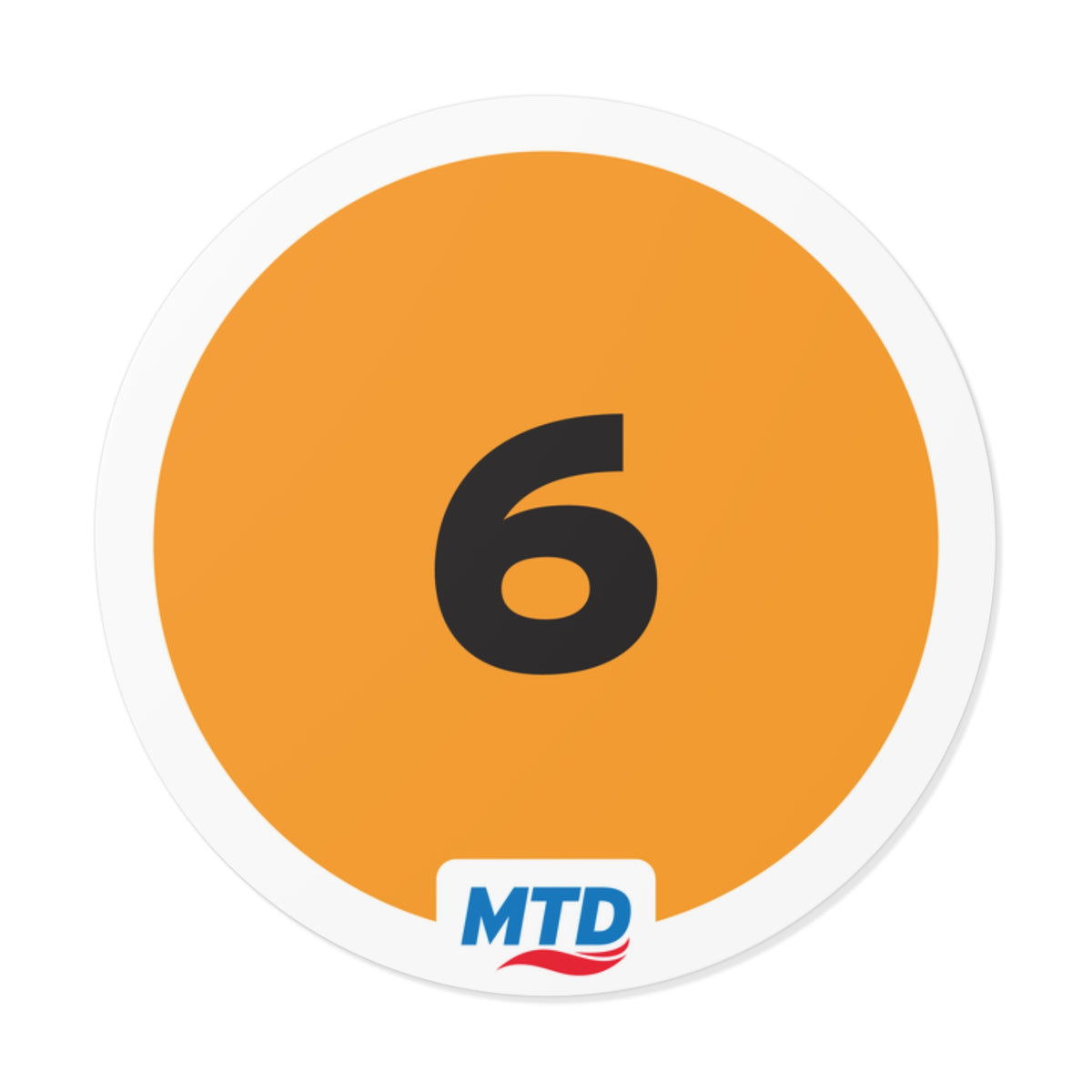 Route Bubble Sticker