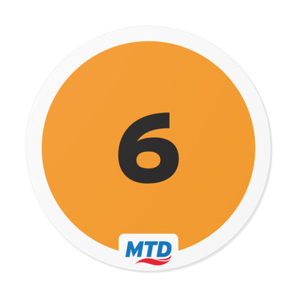 Route Bubble Sticker