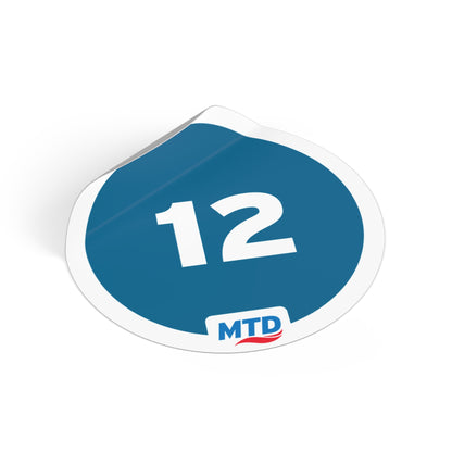 Route Bubble Sticker