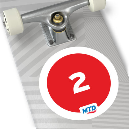 Route Bubble Sticker