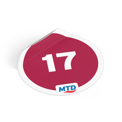 Route Bubble Sticker