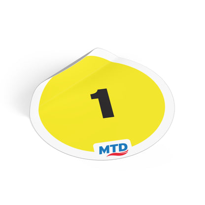 Route Bubble Sticker