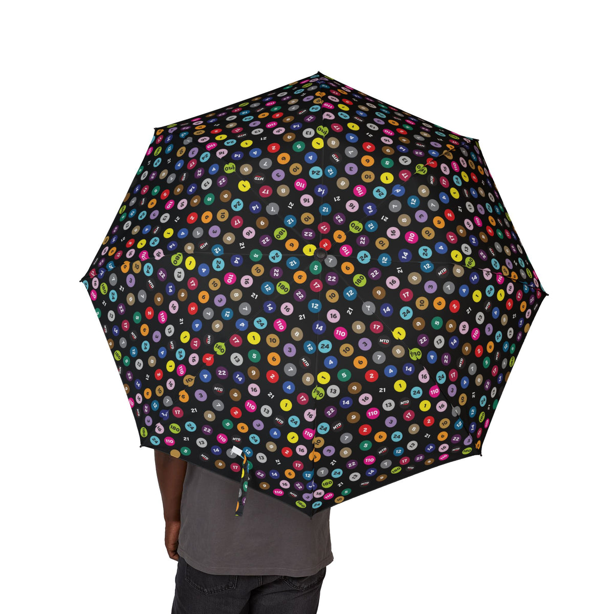 Route Bubbles Portable Bus Shelter (Umbrella)