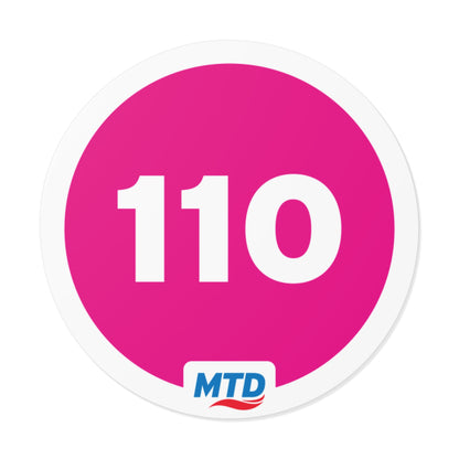 Route Bubble Sticker