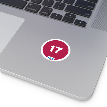 Route Bubble Sticker