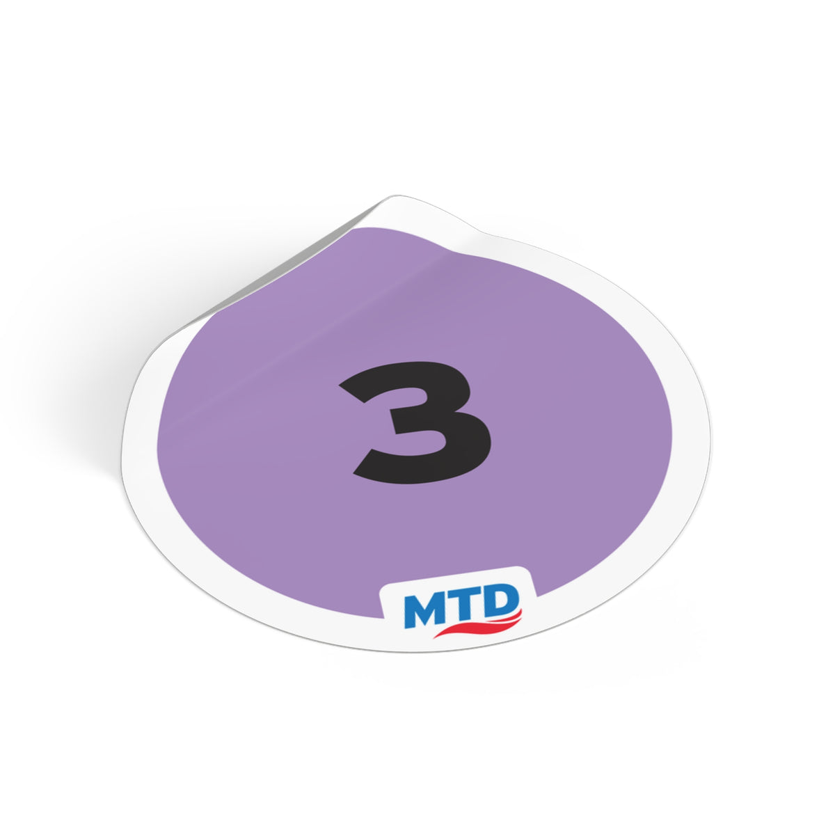 Route Bubble Sticker