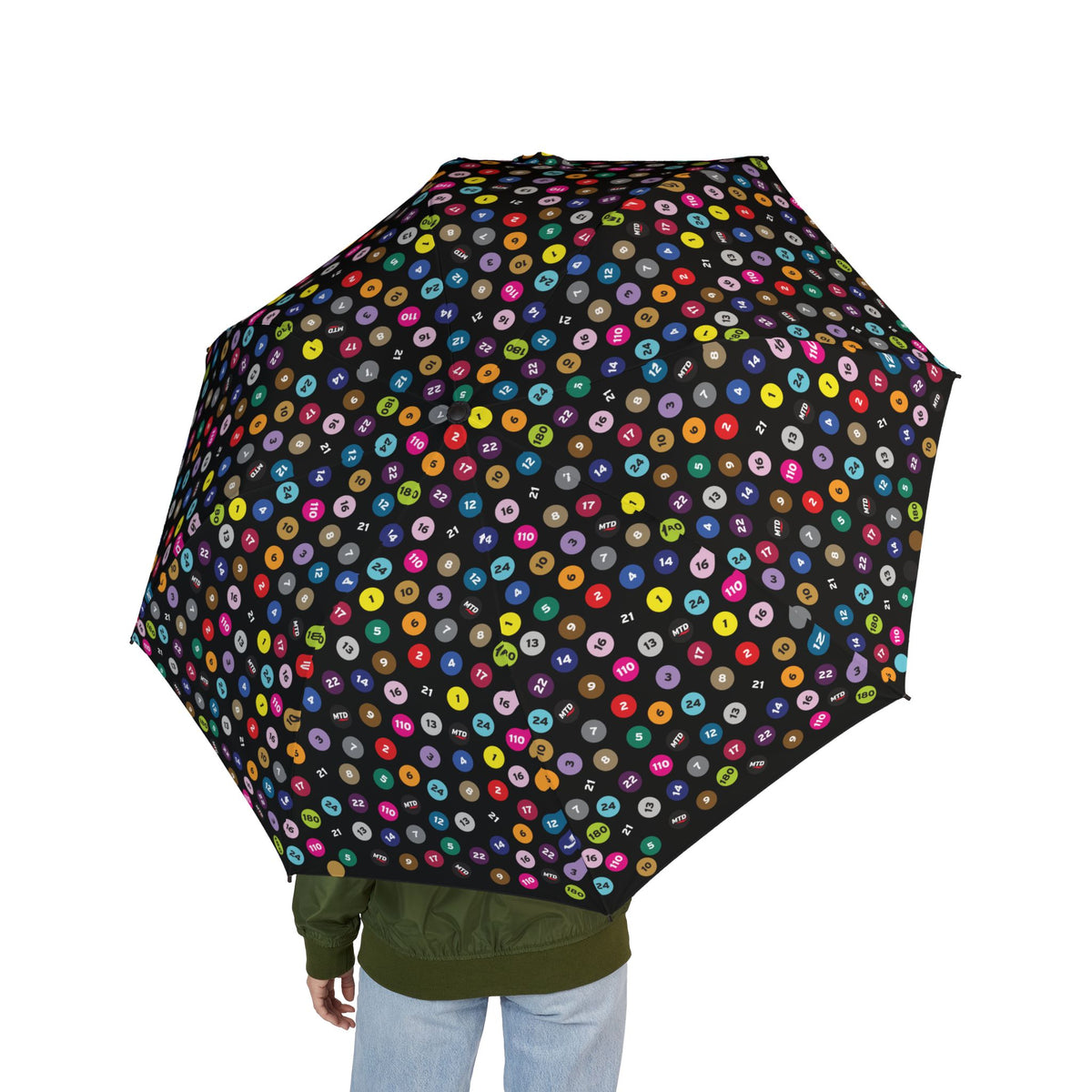 Route Bubbles Portable Bus Shelter (Umbrella)
