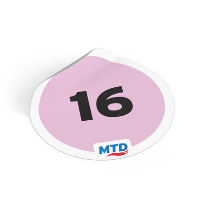 Route Bubble Sticker