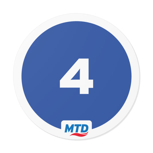 Route Bubble Sticker
