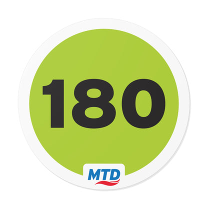 Route Bubble Sticker