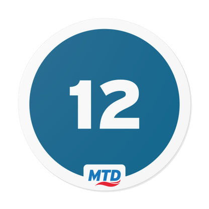 Route Bubble Sticker